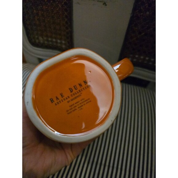 Rae Dunn Halloween More Boos Please Orange Iridescent Coffee Mug - Picture 9 of 10